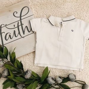 *EASTER* Janie & Jack pique polo shirt